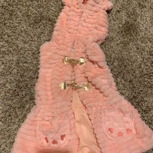 Toddler Girls Fur Vest